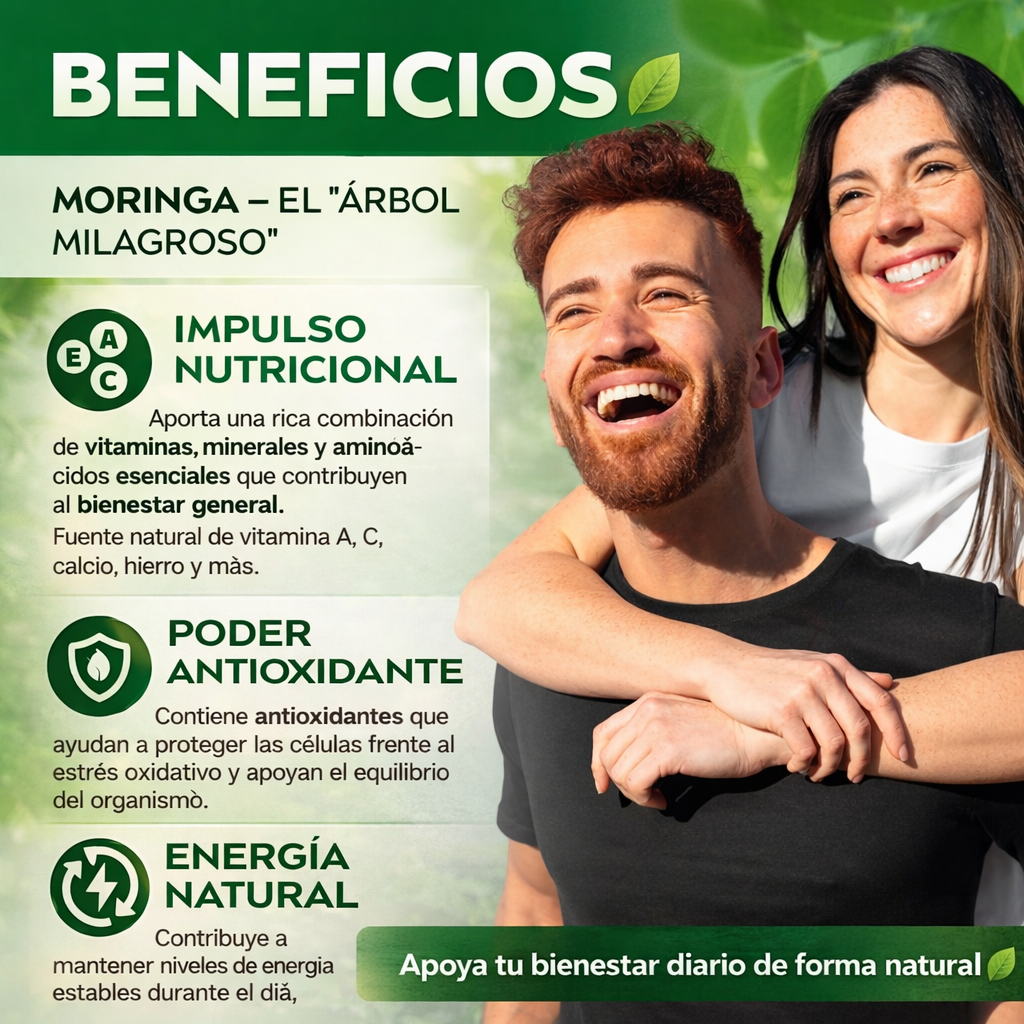 Moringa Premium 🌿 | Energía Natural y Bienestar Diario