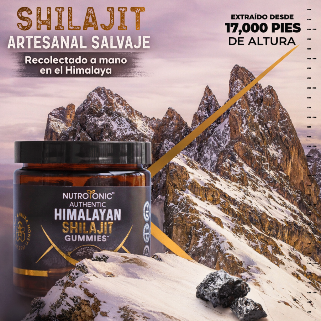 Gomitas de Shilajit – Energía vital pura y libido al máximo  💪🔥💪