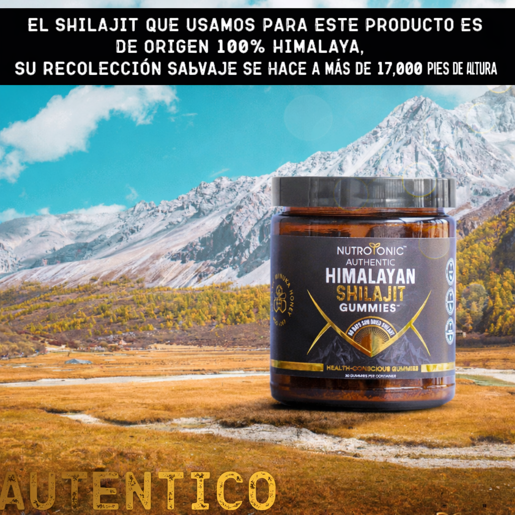 Gomitas de Shilajit – Energía vital pura y libido al máximo  💪🔥💪