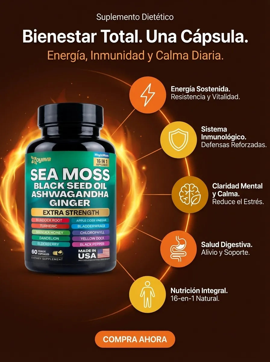 Sea Moss Complex ingredientes